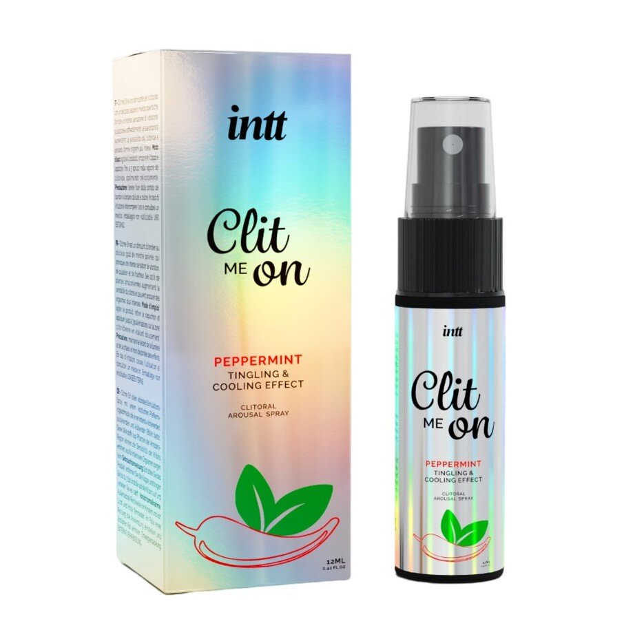 INTT Cosmetics Spray Clit Me On cu Efect Racire Aroma Menta 12 ml