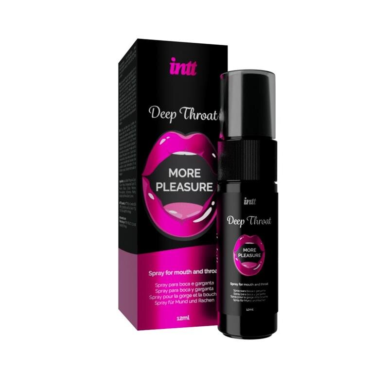 INTT Cosmetics Spray Sex Oral Deep Throat Aroma Menta 12 ml