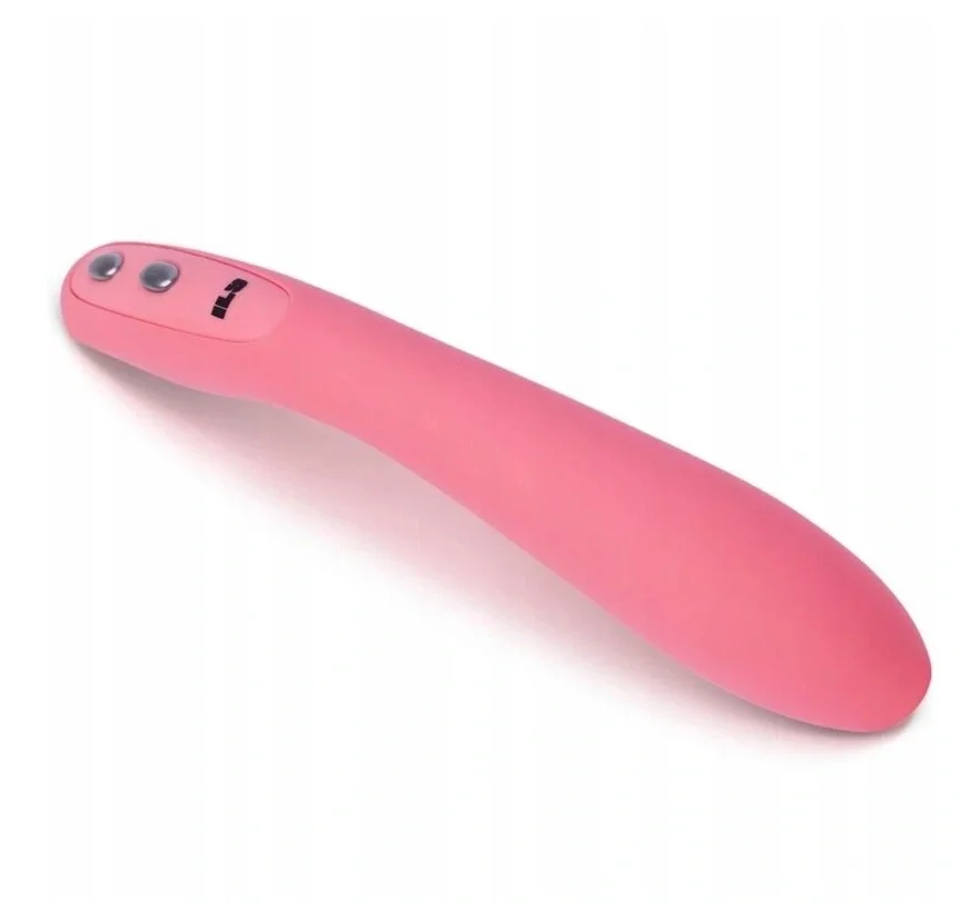 Je Joue Vibrator ILY Wand pentru Punctul G 10 Moduri Vibratii Functie Incalzire Silicon USB Roz 17.5 cm