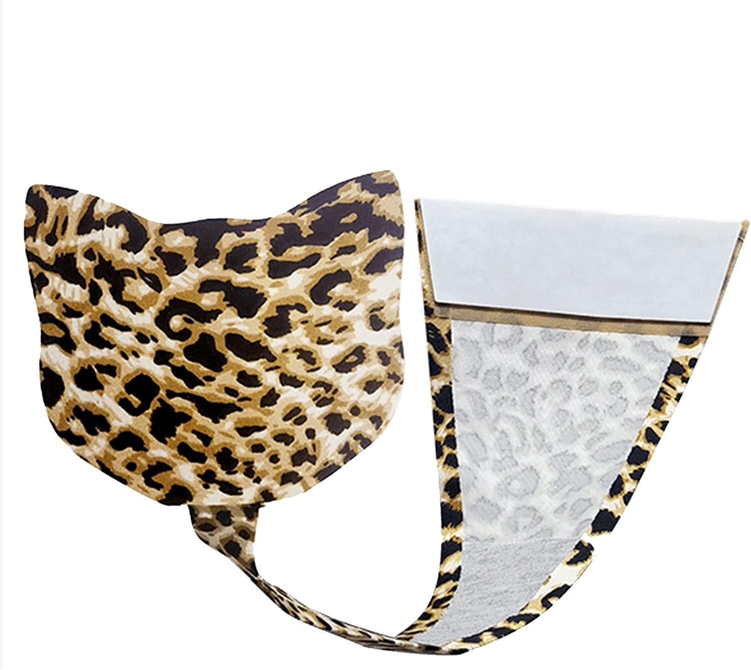 JGF Toys Bikini Adezivi fara Bretele Forma Pisica Leopard M JGF Lingerie