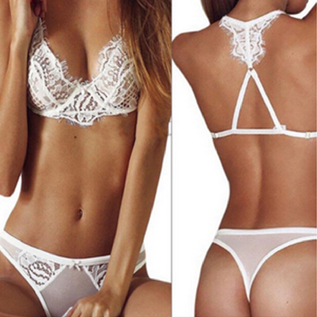 JGF Toys Set Lenjerie Sexy Estella Alb S/M JGF Lingerie