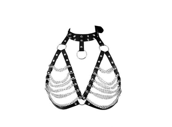 JGF Toys Sistem Harness Punk Piele Ecologica OS JGF Lingerie
