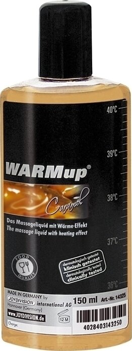 JOY DIVISION Ulei de masaj Warmup - caramel 150ml