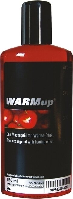 JOY DIVISION Ulei de masaj Warmup - cirese 150ml
