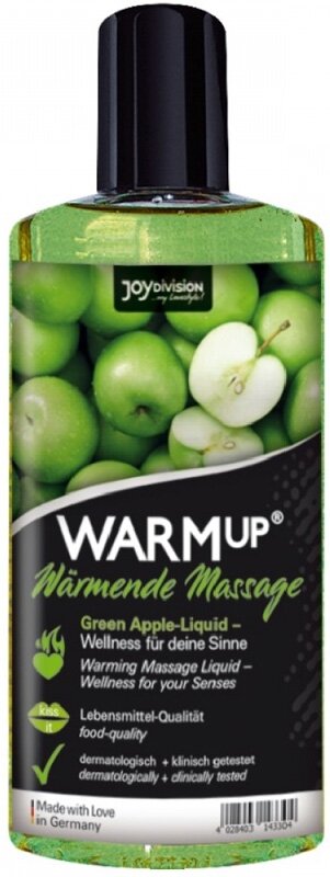 JOY DIVISION Ulei de masaj Warmup - Mere Verzi 150 ml