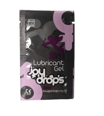 JoyDrops Lotiune 2 in 1 Gel Masaj si Lubrifiant 5 ml