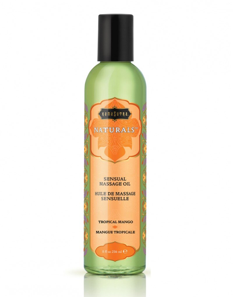Kama Sutra Ulei de Masaj Naturals cu Aroma de Mango Tropical 236 ml