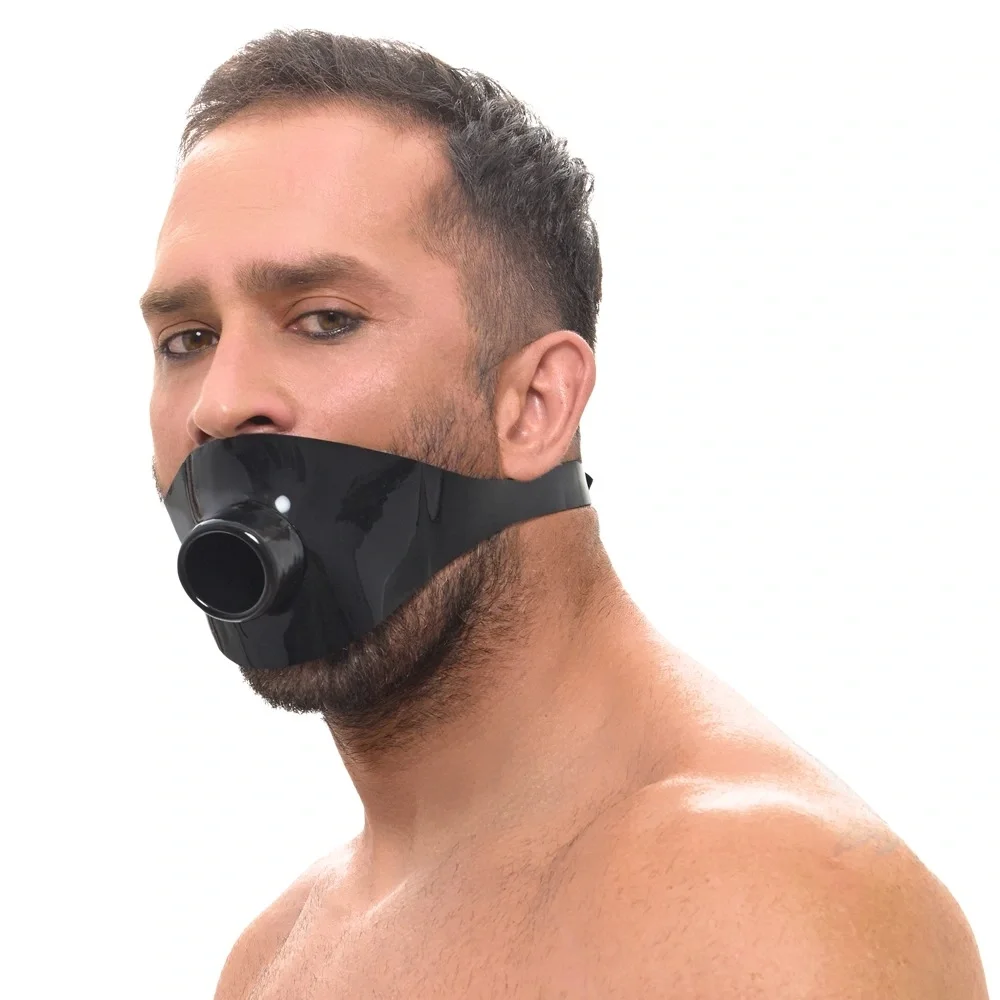 LATE X Calus cu Gaura Latex Negru