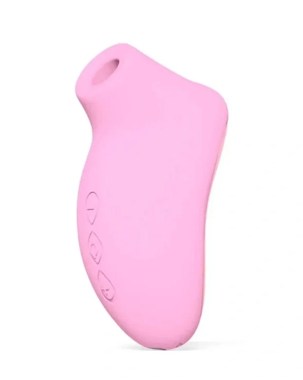 LELO Stimulator Sona 2 Travel 12 Moduri Suctiune Silicon USB Roz 8.7 cm