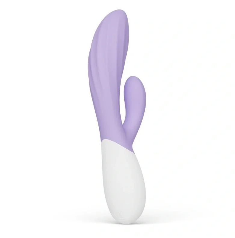 LELO Vibrator INA Twist Control Aplicatie Mobila Silicon USB Mov Deschis 19.5 cm