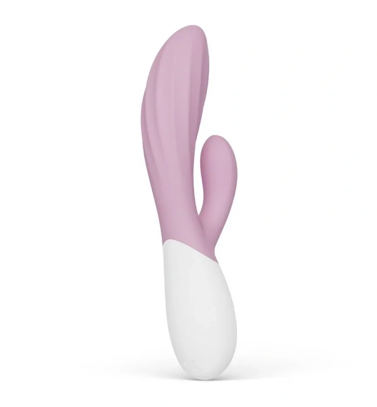 LELO Vibrator INA Twist Control Aplicatie Mobila Silicon USB Roz Deschis 19.5 cm