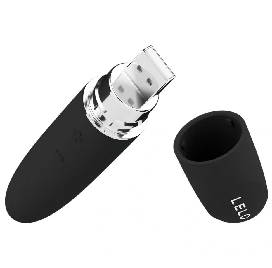 LELO Vibrator MIA 3 8 Moduri Vibratii Silicon USB Negru 11.3 cm
