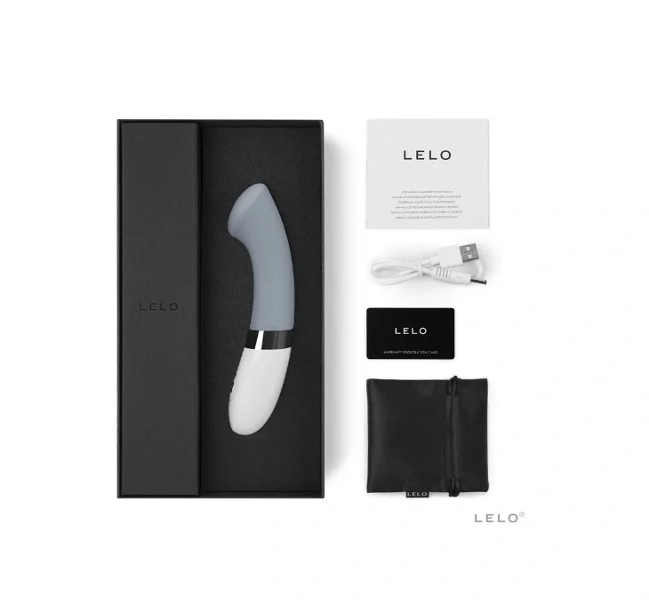 LELO Vibrator Punctul G GIGI 2 Silicon USB Gri 16.5 cm