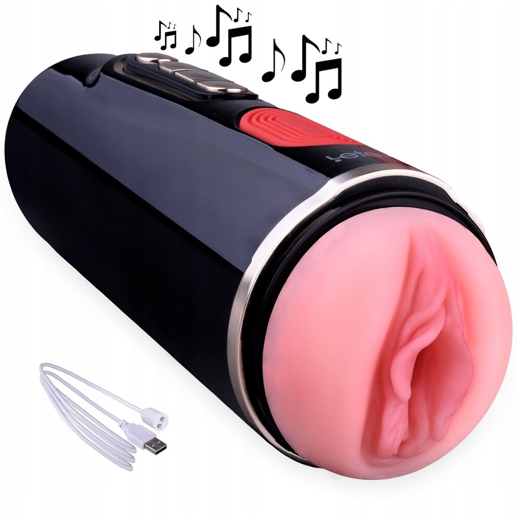 Leten Masturbator New Era Sucking-Vibrating USB 24.7 cm