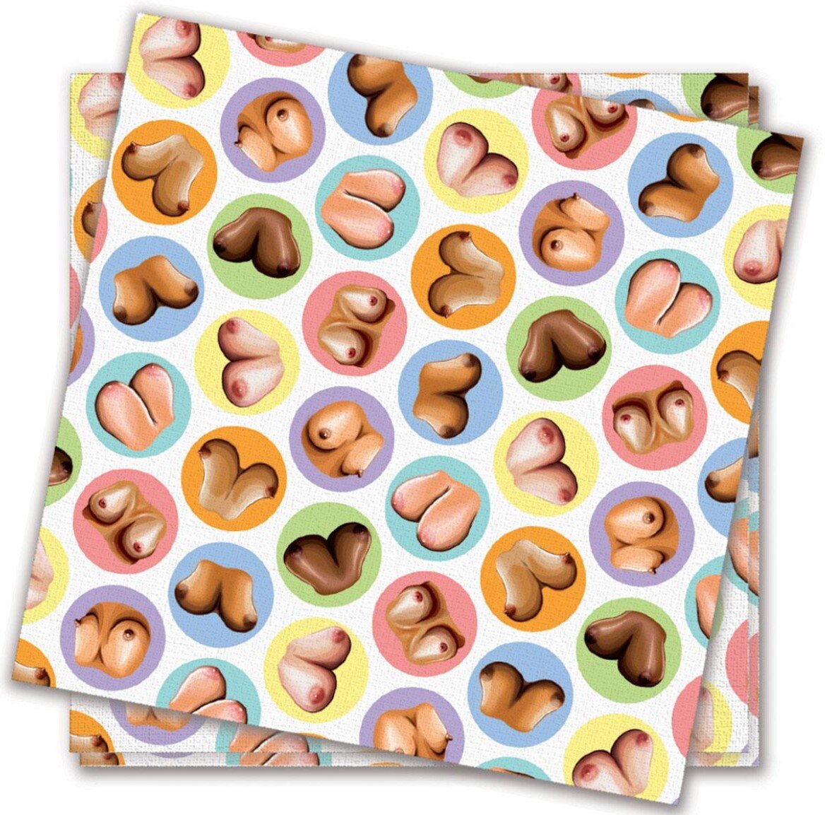 Little Genie Set 8 Servetele Dirty Napkins Mini Boobie
