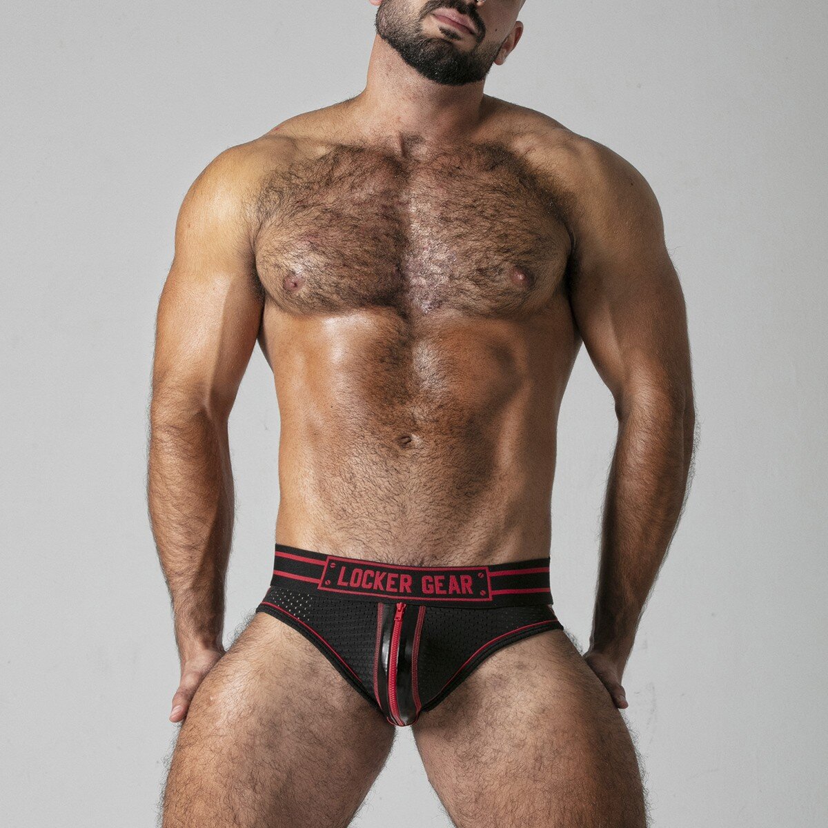 Locker Gear Bikini Suspensori Massive Josh Brief Rosu Marimea 38-L