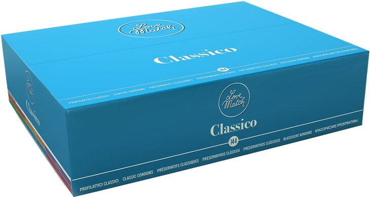 Love Match Prezervative Classico - 144 bucati
