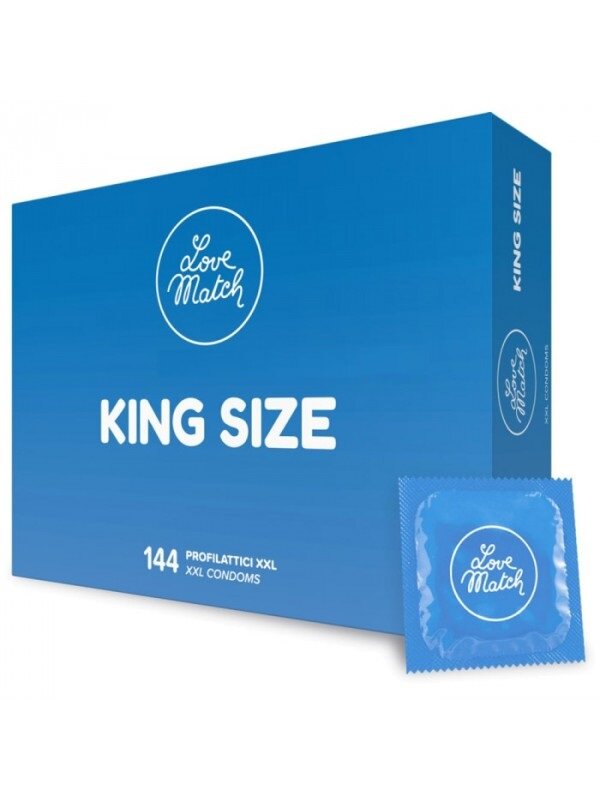 Love Match Prezervative King Size - 144 bucati