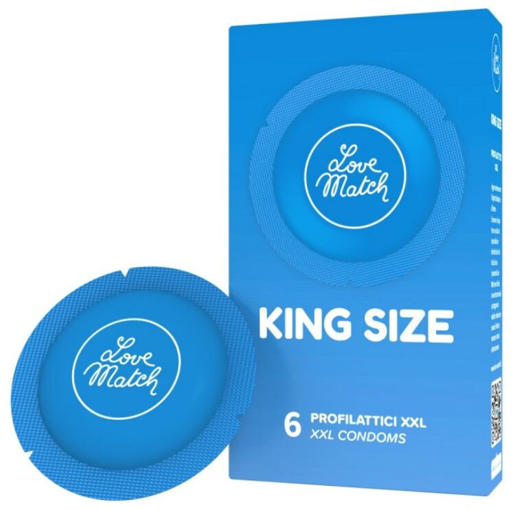 Love Match Prezervative King Size - 6 bucati