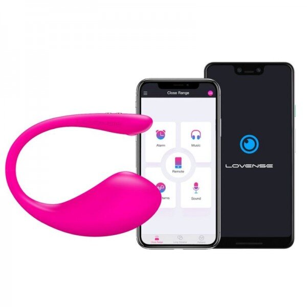Lovense Vibrator Lush 3 Bluetooth Control Free App Silicon Roz