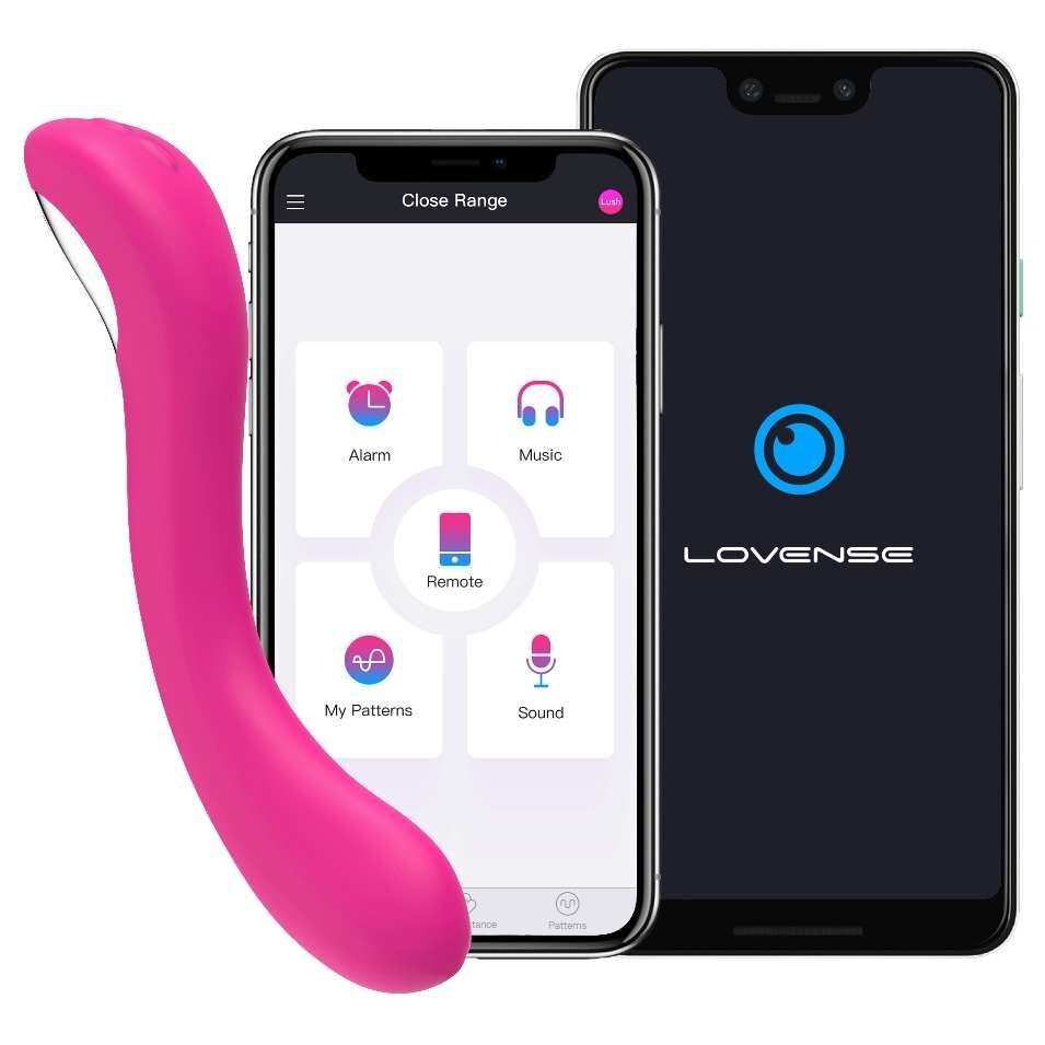 Lovense Vibrator Punctul G Osci2 Bluetooth Control Free App 22 cm