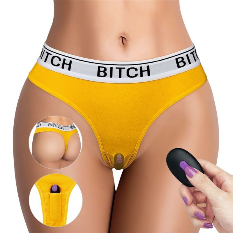 LoveToy Bikini M-L cu Glont Vibrator Remote Control 10 Moduri Vibratii USB