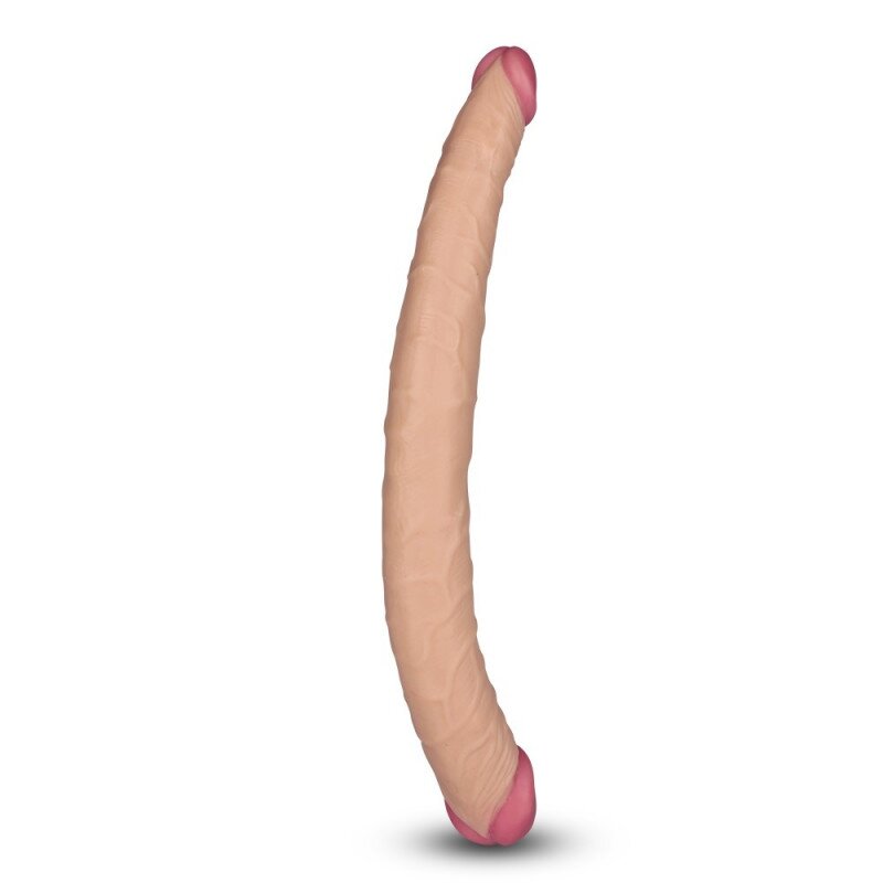 LoveToy Dildo Dublu Lady-Killer Tapered Natural 36 cm