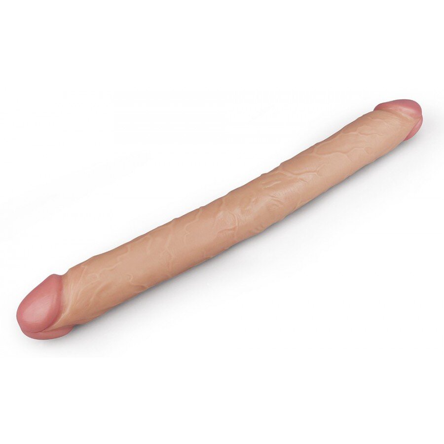 LoveToy Dildo Dublu Realist Slim Ultra Natural 45.5 cm