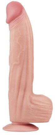 LoveToy Dildo Realist King Sized Sliding Skin TPE Natural 31 cm