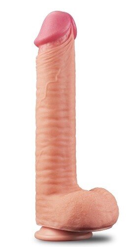 LoveToy Dildo Realist Nature Cock Silicon Dubla Densitate Natural 30.5 cm