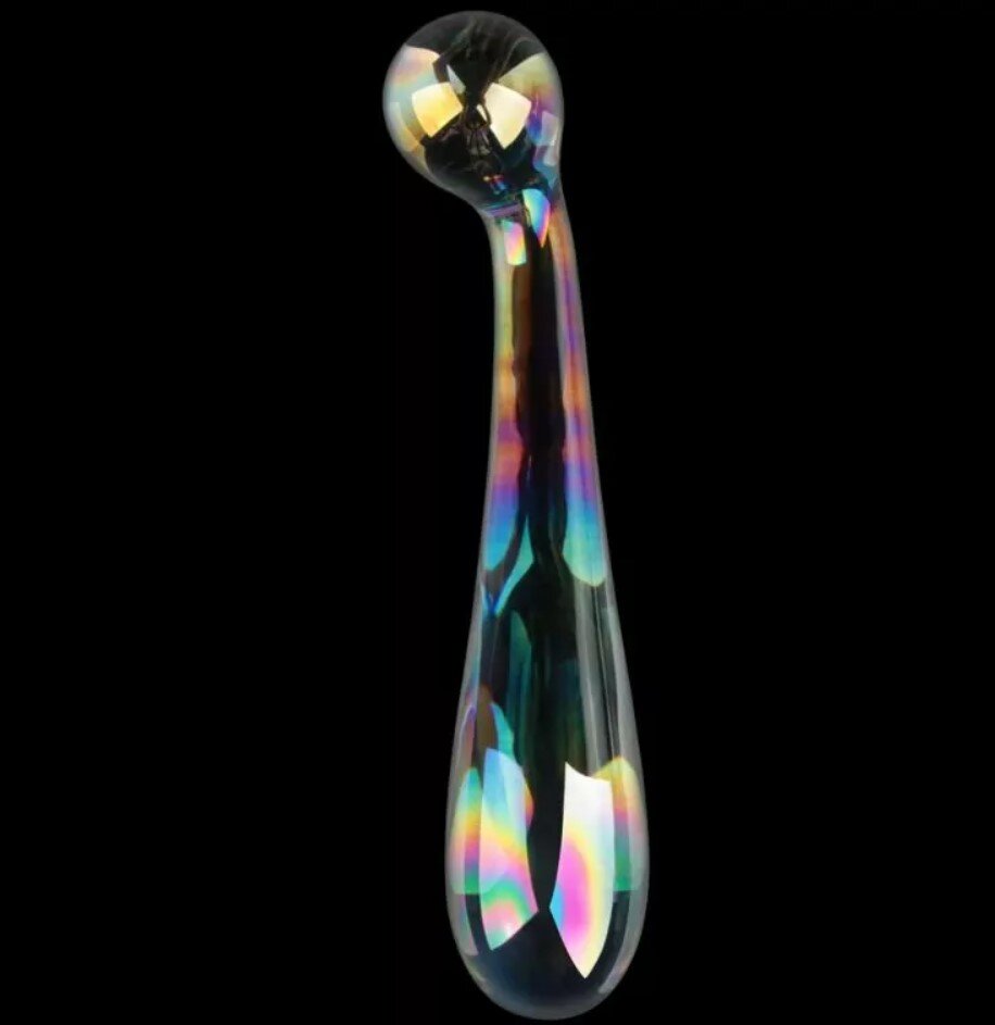 LoveToy Dildo Twilight Gleam Alluring Arc Sticla 17 cm