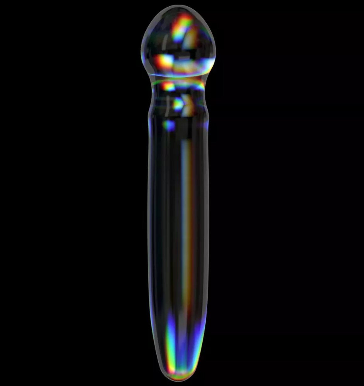 LoveToy Dildo Twilight Gleam Prism Glass Sticla 18.4 cm