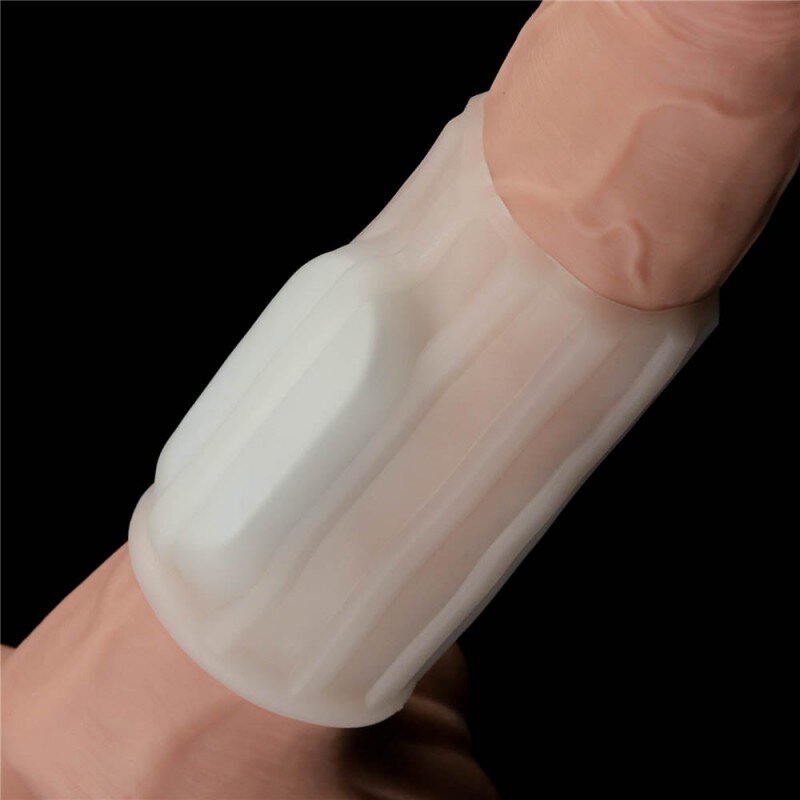 LoveToy Manson Penis Knights Ring Ridge cu Vibratii