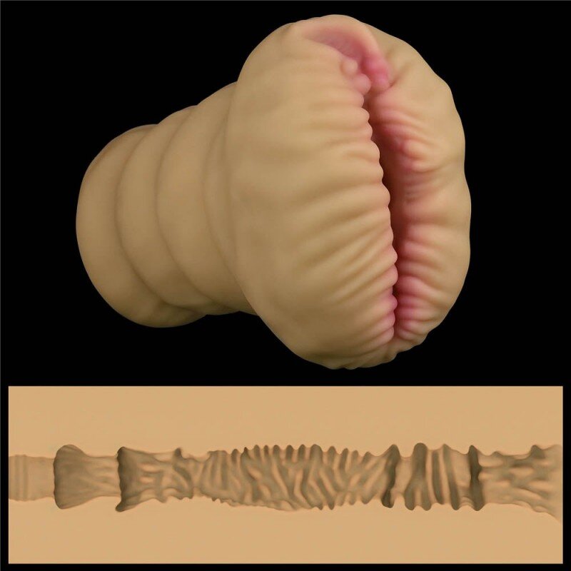 LoveToy Masturbator Alien's Pie #2 Soft Material Natural