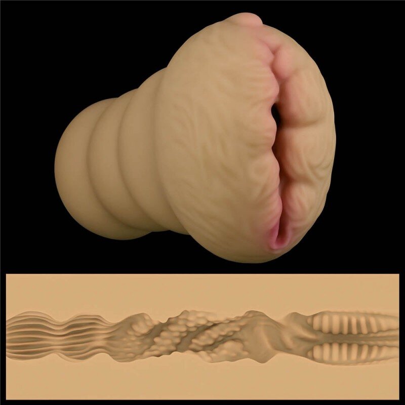 LoveToy Masturbator Alien's Pie #3 Soft Material Natural