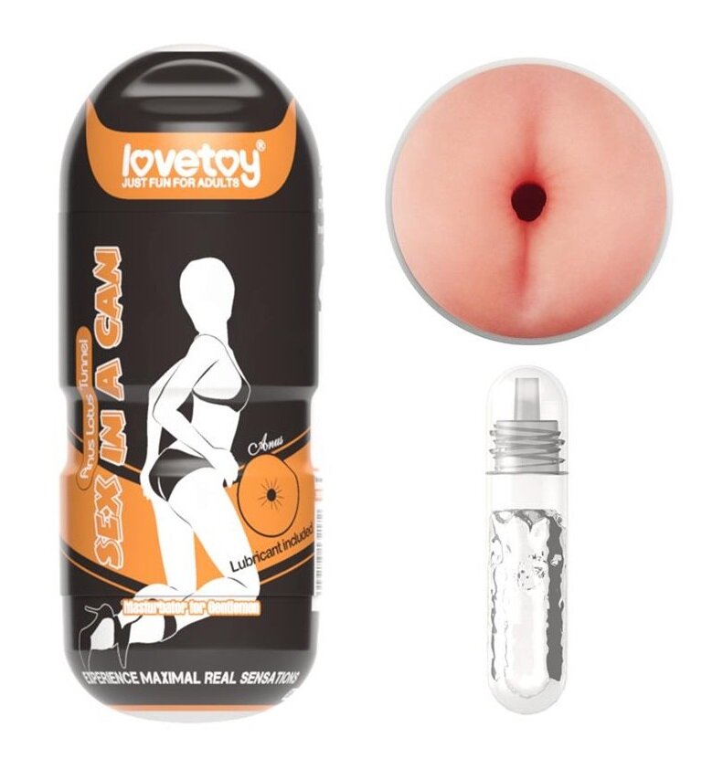 LoveToy Masturbator Lotus Sex in A Can Anus