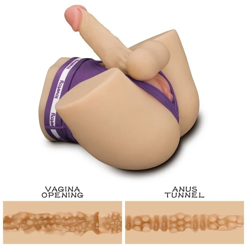 LoveToy Masturbator Streetgirl's Sensation Pulse cu Dildo Natural 2.62 kg