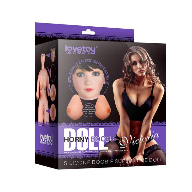 LoveToy Papusa Gonflabila Marilyn Silicone Boobie