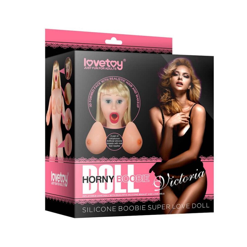 LoveToy Papusa Gonflabila Victoria Silicone Boobie