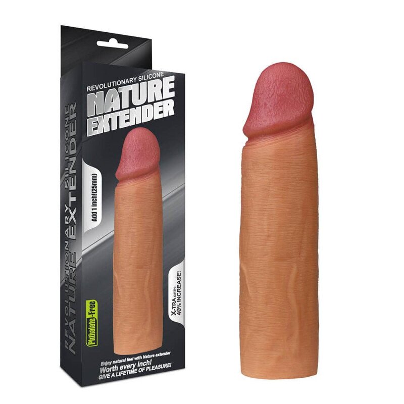 LoveToy Prelungitor Penis Nature Extender Silicone Add +2.5 cm