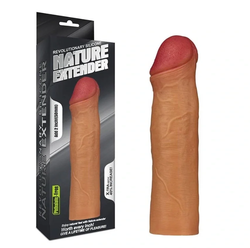LoveToy Prelungitor Penis Nature Extender Silicone Add +5 cm