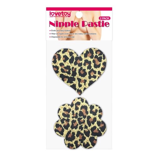LoveToy Set 2 Perechi Acoperitoare Sani Leopard