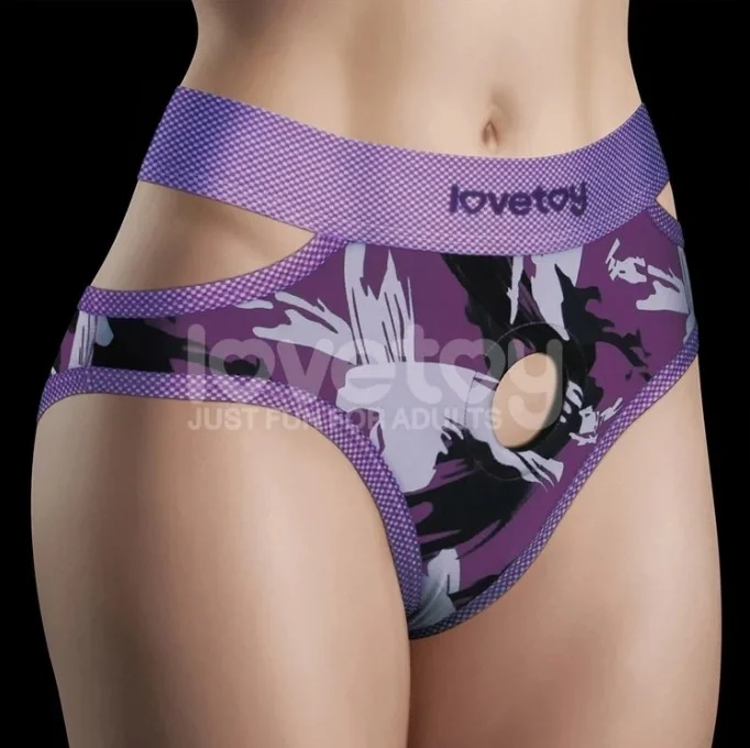 LoveToy Strap-on INGEN tip Bikini Violet M/L