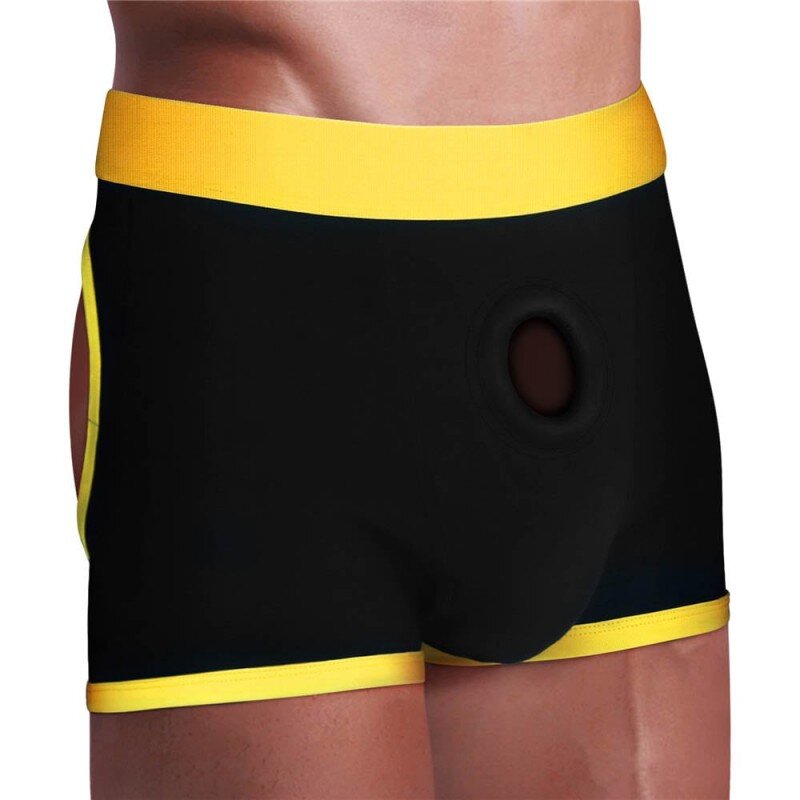 LoveToy Strap-on Ingen Unisex Horny Shorts Negru XL/XXL