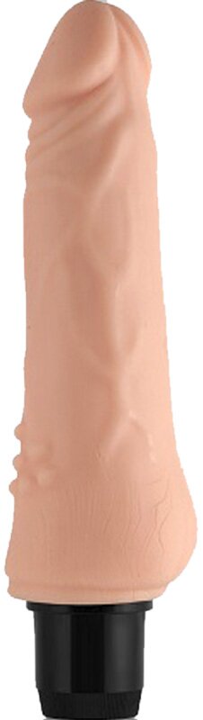 LoveToy Vibrator Real Feel Cyberskin Nr.5 18.5 cm natural