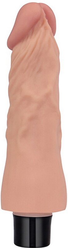 LoveToy Vibrator Realist Real Softee 10 Moduri Vibratii TPE Natural 18 cm