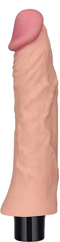 LoveToy Vibrator Realist Real Softee 10 Moduri Vibratii TPE Natural 21 cm