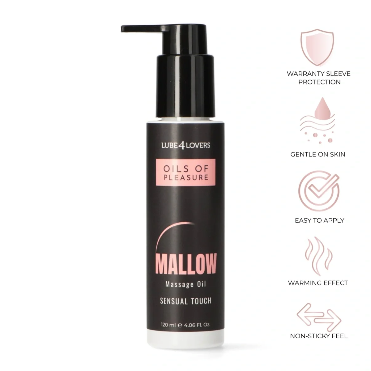 Lube4lovers Ulei de Masaj cu Efect de Incalzire Oils of Pleasure Bezea 120 ml