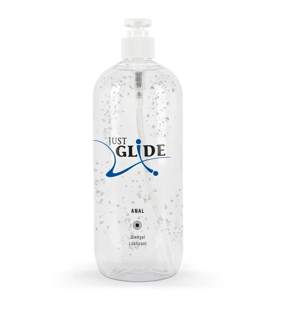 Lubry Lubrifiant Anal Just Glide pe Baza de Apa 1000 ml