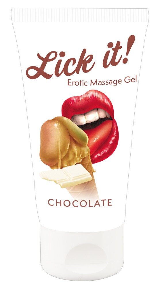 Lubry Lubrifiant Comestibil Lick-It Ciocolata Alba 50 ml